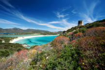 spiaggia e Torre di Porto Giunco